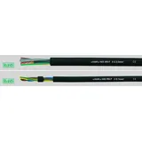 HELU 36001 Gummischlauchleitung H05RN-F 2 x 0.75mm2 Schwarz 50m
