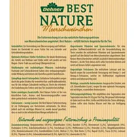 Dehner Best Nature Meerschweinchenfutter, 2 kg