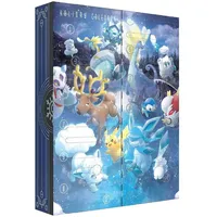 PKM Holiday Calendar 2023 Pokemon Adventskalender Englisch Festtags Kalender 24 Türchen + Heartforcards Versandschutz