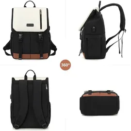 luxuskollektion Schulrucksack unifarben wasserdicht