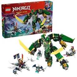 LEGO Ninjago 71845 Lloyds Jet-Mech Bausatz, Mehrfarbig