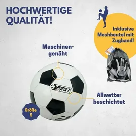 Best Sporting Set Fußball Torwarthandschuhe + Pumpe