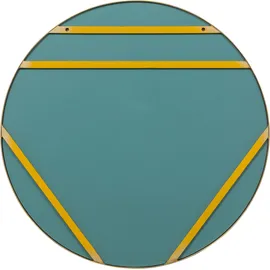 Woood Spiegel 115 x 115 cm Gold