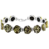Ostsee-Schmuck Armband Classic silber 925 18,5 cm