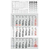 Glocken 3-Monatskalender 2026 | 300×520 mm
