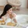 Relaxdays Badewannenablage Kunststoff Weiß