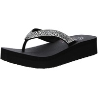 SKECHERS Vinyasa WILD Daisies, Schwarzer Mitobuck-Edelsteinbesatz, 40