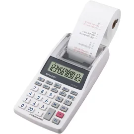 Sharp Tischrechner druckend EL-1611V Weiß