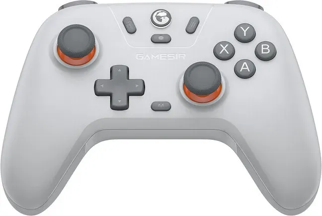 GameSir Nova Lite Multi-Plattform Tri-Mode-Konnektivität PC-Gamecontroller – Ash Gray für Nintendo Switch / Android / iOS / Windows PC / Steam