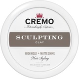 Cremo - Barber Grade Hair Styling Sculpting Clay For Men | High Hold & Matte Finish | 113g, White