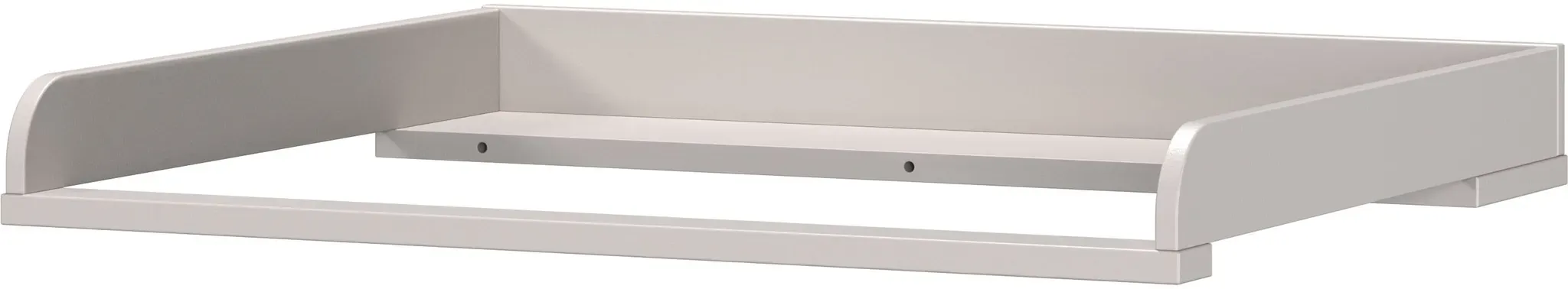 Wickelaufsatz GERMANIA "GW-Alkmaar", braun (kaschmir), B:89cm H:10cm T:77cm, Spanplatte, Wickelaufsätze, mit GS-Zertifizierung