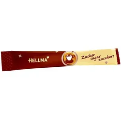 Hellma Zuckersticks Feinzucker 100 Portionen rot