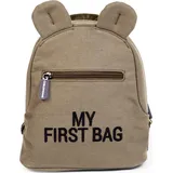 Childhome CHILDHOME, Kinderrucksack Baby, Schule, Kindergarten, Vorschule, Kinderkrippe, Zwei Fächer, Lunchbag/Flaschen geeignet, Abnehmbare Sicherheitsschn...