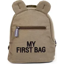 Childhome CHILDHOME, Kinderrucksack Baby, Schule, Kindergarten, Vorschule, Kinderkrippe, Zwei Fächer, Lunchbag/Flaschen geeignet, Abnehmbare Sicherheitsschn...