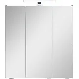 Saphir »Quickset 945 Badschrank, 3 Spiegeltüren, 6 Einlegeböden, 65 cm breit«, inkl. LED-Beleuchtung, Türdämpfer, Schalter-/Steckdosenkombination