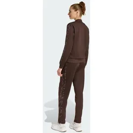 adidas Essentials 3 Stripes Trainingsanzug Aurora Coffee/Multicolor XXS