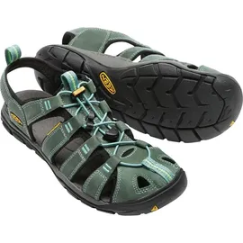 Keen Clearwater CNX Leather Damen Mineral Blue / Yellow 37,5