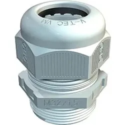 OBO Kabelverschraubung M32 x 1,5  2022870, metrisches Gewinde, lichtgrau