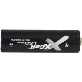 XCell 100x XCell Mignon Akku AA LSD Plus Ni-MH 1,2V 2550 mAh low self-discharge