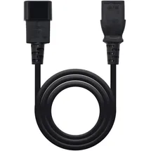 Nano Cable Nanokabel - CPU Stromkabel C13/H-C14/M, 1.5m