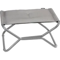 Lafuma Next Gartenhocker 66 x 51 x 35 cm silber
