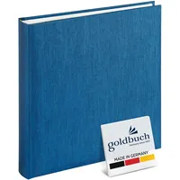 Goldbuch Fotoalbum Summertime 25x25 60 weiße Seiten hellblau