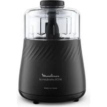 Moulinex DP7108, 0,5 L 800 W Schwarz, Transparent,