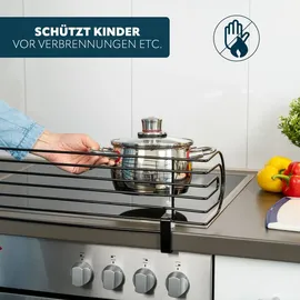 bremermann Herdschutzgitter zum Klemmen 60 cm Schwarz