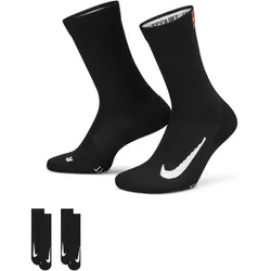 NIKE Lifestyle - Textilien - Socken Multiplier, BLACK/BLACK 010, M