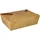 Papstar Lunchboxen Pappe 50 St. 2 l Braun