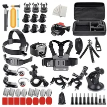 Hurtel Set universelles Zubehör 63 1 GoPro, DJI, Insta360, SJCam, Eken