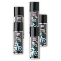 5x 200ml LIQUI MOLY 20602 Bike Bremsen- und KettenFahrrad Kette
