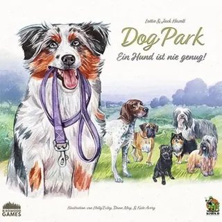 happyshops Kobold Spieleverlag 1028008 - Dog Park - Ein Hund ist nie genug! Brettspiel