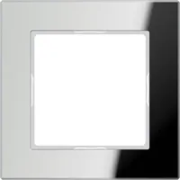 Jung Glasrahmen 1-fach (silber, verspiegelt)