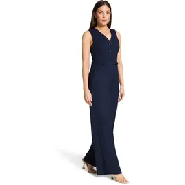 Vera Mont Damen Jumpsuit mit Gürtel 40, Night Sky - 40W