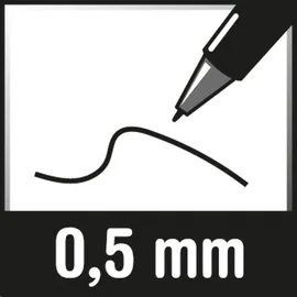 Schneider Kugelschreibermine 575 M 0,5 mm Blau 5 St./Pack.