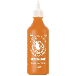 FlyingGoose FLYING GOOSE Chilisauce, Sriracha Kokosnuss, scharf, 455ml