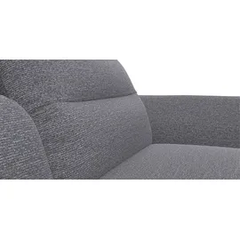 flexlux Ecksofa FLEXLUX "Salino, Funktionssofa mit Recamiere, Relaxsofa, Ecksofa", grau (steel), B:340cm H:88cm T:182cm, 100% Polyester, Sofas, Ecksofa, Sofa mit Arm- und Kopfteil-Verstellungen, Kaltschaum & Stahl-Wellen