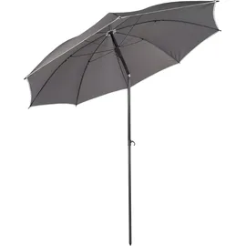 VCM Sonnenschirm Ø 180 cm Schwarz