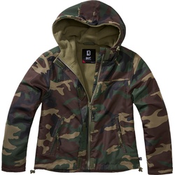 Brandit Windbreaker Frontzip Damen Jacke, grün, Größe XL