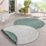 NORTHRUGS Teppich Bali Rund 19200367-10 grün 5 mm,