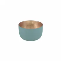 G-C Windlicht Madras S Eisen Yucca/Gold