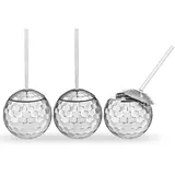Disco Ball Cups - Set of 3