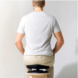 Swedish Posture Balance-Sitz Schwarz