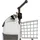 360 Grad Einkaufstasche Mole grau/weiß 50 Liter