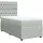 vidaXL Boxspringbett 180 x 200 cm Hellgrau
