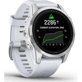 Garmin Epix Pro (Gen 2) Standard 42 mm steinweiss/silber