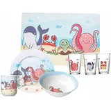 Ritzenhoff & Breker Geschirr-Set mit Kinderbecher Unterwasserwelt 7er Set