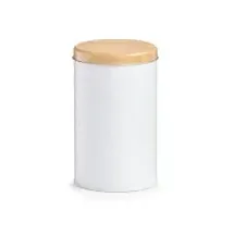 Zeller Scandi Keksdose rund weiß Ø 10,7 cm 1,37 l