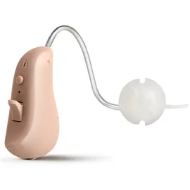 Maclean Brackets Hinter-dem-Ohr-Hörgerät PR-420 Digitales Hörgerät Komplettset beige